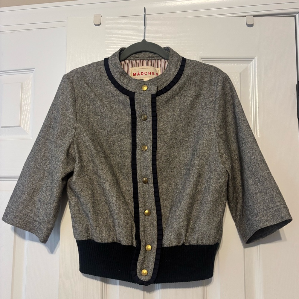 Anthropologie Madchen bomber jacket. Size L
